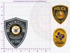 S21-A1-Buy Custom Police Patches And Design Create Build and Order Personalized-Police Patches and Customized Police Patches K9 Unit 3.75