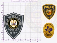 S21-A1-Buy Custom Police Patches And Design Create Build and Order Personalized-Police Patches and Customized Police Patches K9 Unit 4