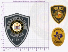 S21-A1-Buy Custom Police Patches And Design Create Build and Order Personalized-Police Patches and Customized Police Patches K9 Unit 4.25