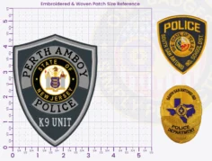 S21-A1-Buy Custom Police Patches And Design Create Build and Order Personalized-Police Patches and Customized Police Patches K9 Unit 4.5