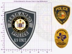 S21-A1-Buy Custom Police Patches And Design Create Build and Order Personalized-Police Patches and Customized Police Patches K9 Unit 5