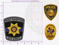 T15-A2 Buy Custom Police Patches And Design Create Build and Order Personalized-Police Patches and Customized Police Patches Embroidered 3.5