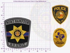 T15-A2 Buy Custom Police Patches And Design Create Build and Order Personalized-Police Patches and Customized Police Patches Embroidered 3.75