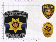 T15-A2 Buy Custom Police Patches And Design Create Build and Order Personalized-Police Patches and Customized Police Patches Embroidered 4.25