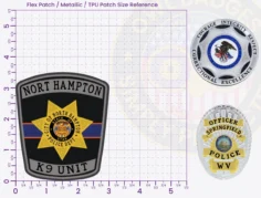 T15-A2 Buy Custom Police Patches And Design Create Build and Order Personalized-Police Patches and Customized Police Patches Flex Patch 3.5