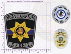 T15-A2 Buy Custom Police Patches And Design Create Build and Order Personalized-Police Patches and Customized Police Patches Flex Patch 4.5