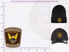 T15-A3 Buy Custom Police Patches And Design Create Build and Order Personalized-Police Patches and Customized Police Patch Patrol 2.5