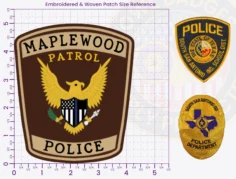 T15-A3 Buy Custom Police Patches And Design Create Build and Order Personalized-Police Patches and Customized Police Patch Patrol 5