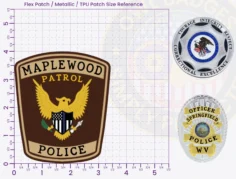 T15-A3 Buy Custom Police Patches And Design Create Build and Order Personalized-Police Patches and Customized Police Patch Patrol Flex Patch 4