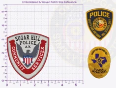 T2-A2A-Buy Custom Police Patches And Design Create Build and Order Personalized-Police Patches and Customized Police Patches Embroidered 3.5