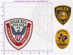 T2-A2A-Buy Custom Police Patches And Design Create Build and Order Personalized-Police Patches and Customized Police Patches Embroidered 3.75