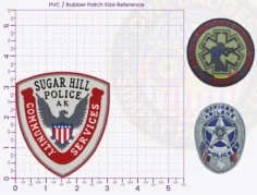 T2-A2A-Buy Custom Police Patches And Design Create Build and Order Personalized-Police Patches and Customized Police Patches PVC 3.5