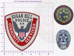 T2-A2A-Buy Custom Police Patches And Design Create Build and Order Personalized-Police Patches and Customized Police Patches PVC 4.5