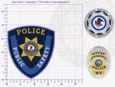 T2-A2B Buy Custom Police Patches And Design Create Build and Order Personalized-Police Patches and Customized Police Patch Flex Patch 4