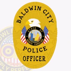 Bd11 d17 buy custom police badges and design create build and order personalized police badge patch